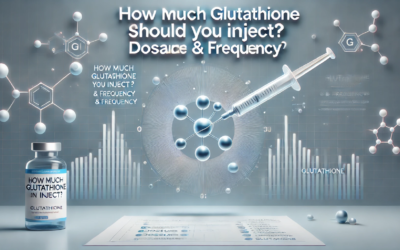 How Much Glutathione Should You Inject? Dosage & Frequency